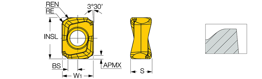 H490 ANKX 0904R12T-FF IC830