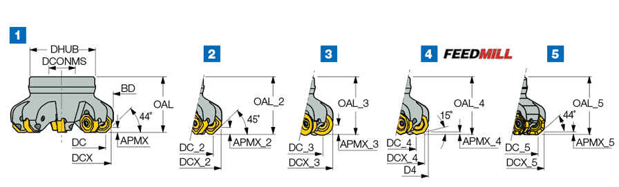 SOF45 8/16-D125-10-38.10R