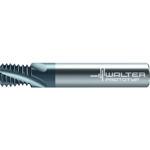 ‎1/2-20 UNJF 4 Flute Carbide TiCN Thread Mill Axial