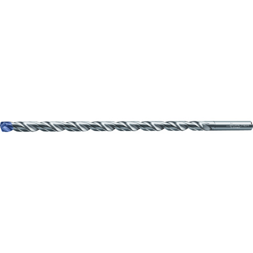 ‎1/4″ Dia. × 0.315″ Shank × 6-3/8″ Flute Length × 7-7/8″ OAL, 140°, 2xD Flute, Coolant Thru, DIN 6535 HA, Round Solid Carbide Drill A6794TFP-1/4IN