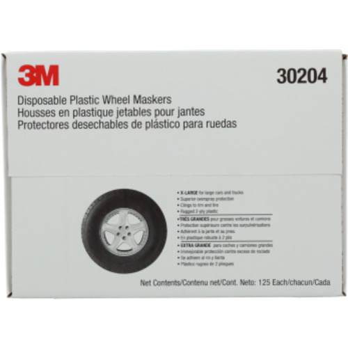 3M Disposable Plastic Wheel Maskers 30204 X-Large