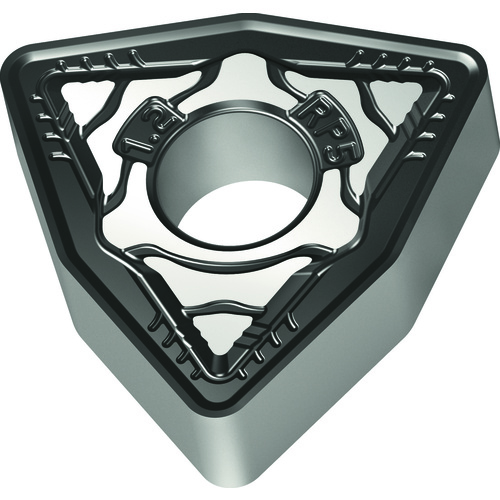 WNMG 433 Double-sided|G WKK20S, 3/64″ Corner Radius, 3/16″ Thick, 1/2″ Inscribed Circle, 80° Trigon, Turning Indexable Insert